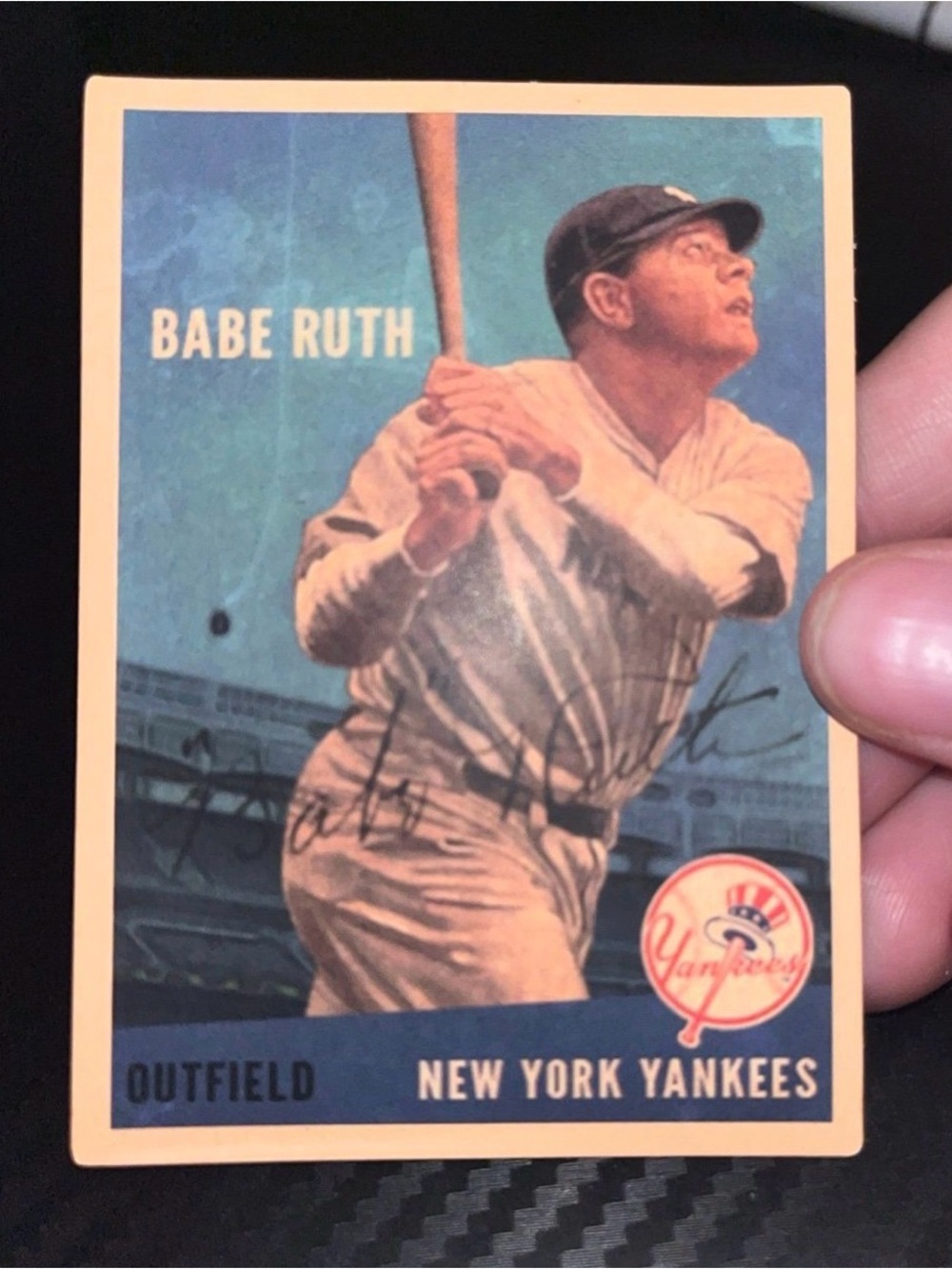 Babe Ruth 1961 Fleer Baseball Greats #75 New York Yankees trading card